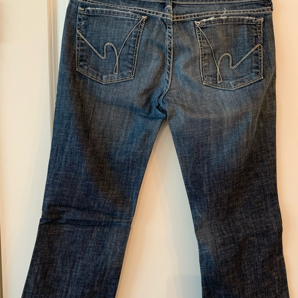 Citizen’s of Humanity low waist crop, Kelly stretch, size 31